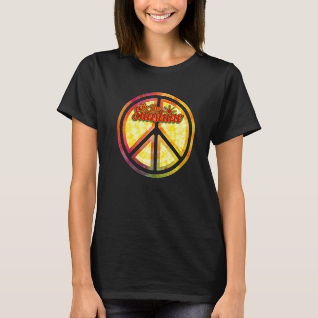 Inspiration sei die Sonnenschein-Gefärbte Krawatte T-Shirt (Vorderseite)