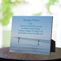Inspiration Serenity Gebet Beach Walker