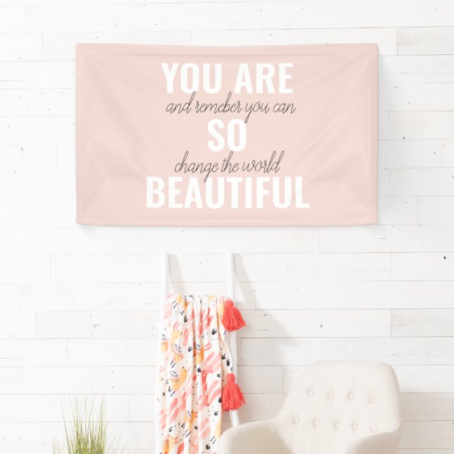 Inspiration Sie sind so schöne positive Zitat Banner (Insitu)