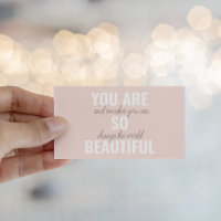 Inspiration Sie sind so schöne positive Zitat