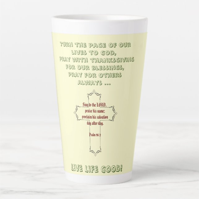 Inspiration Spirituelle Latte-Tasse Milchtasse (Vorderseite)