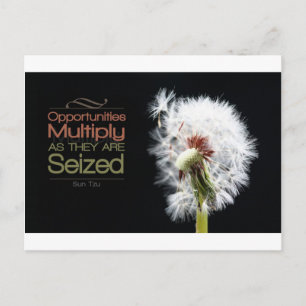 Inspiration   Sun Tzu Postkarte