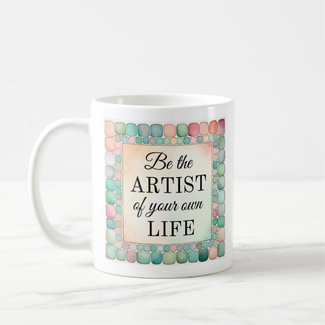 Inspiration Tasse | Seien Sie Künstler (Links)