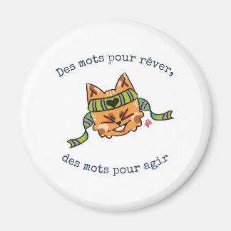 Inspiration und Action Badge Magnet