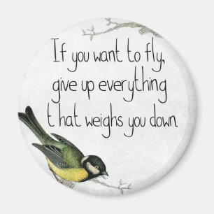 Inspiration und Ermutigung Magnet