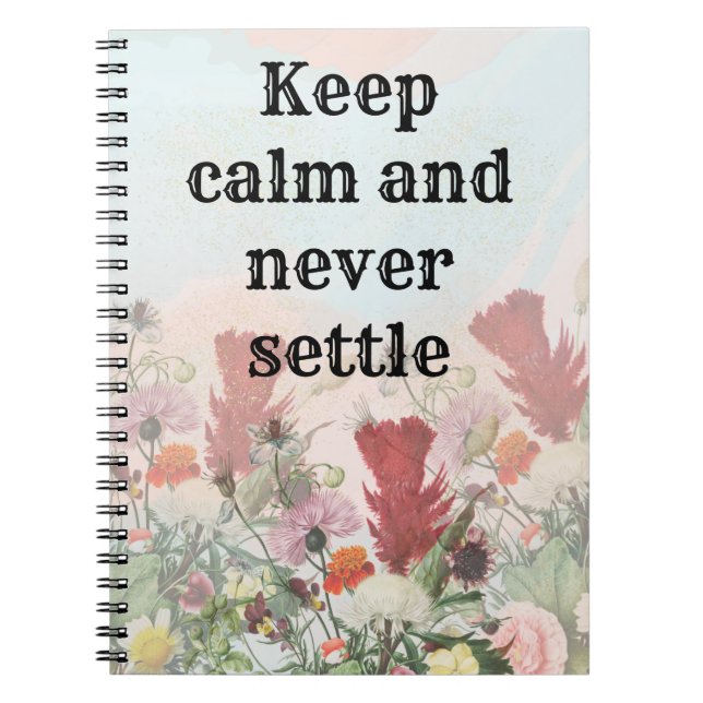 Inspiration und Liebe Notizblock (Vorderseite)