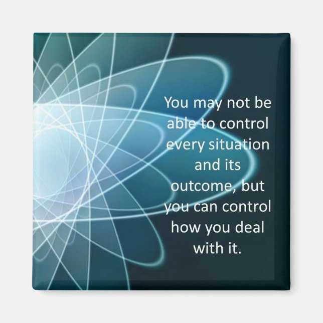 Inspiration und Motivierend Angebotsbestätigung Magnet (Vorne)