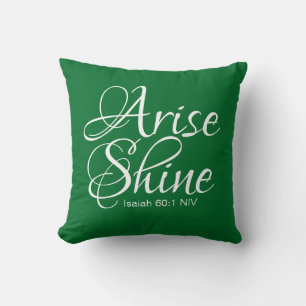 Inspiration und Shine Faith Weihnachten Kissen