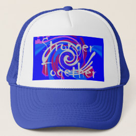 Inspiration USA Wir sind enger mit der Liebe zusam Truckerkappe