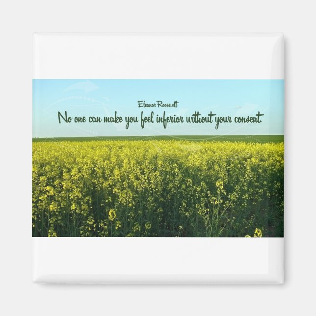 Inspiration von Eleanor Roosevelt Magnet (Vorne)