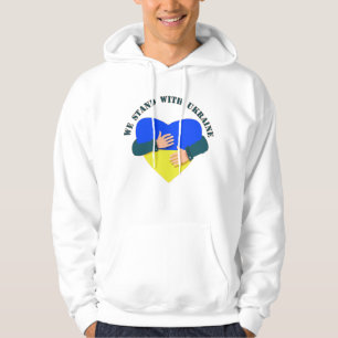 Inspiration: Wir stehen mit der Ukraine Hoodie