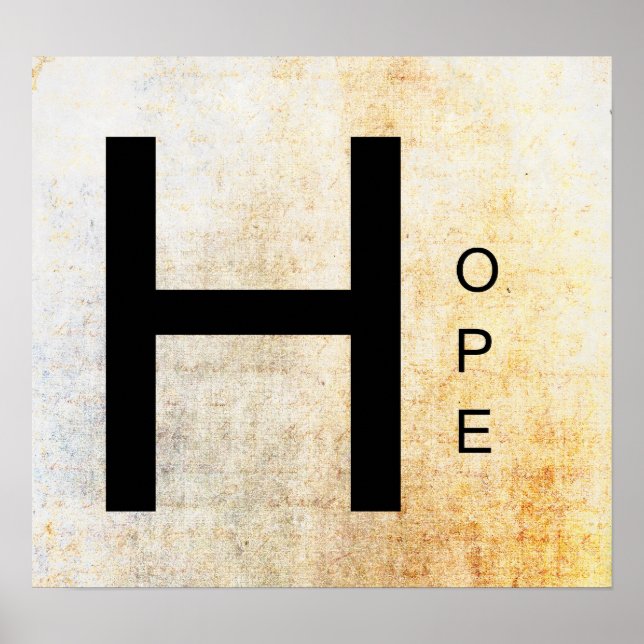 Inspiration Word Art Poster (Vorne)