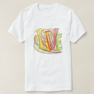 Inspiration Word Live Art Shirt