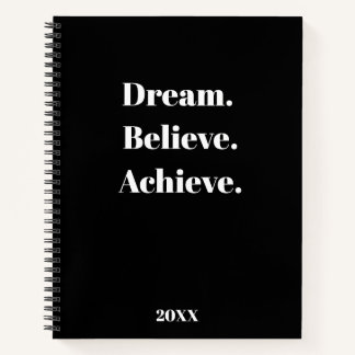 Inspiration Zitat-Journal und Planerdesign Notizbuch