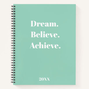 Inspiration Zitat-Journal und Planerdesign Notizbuch