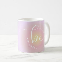 Inspiration Zitat Lavendel ist ein Engel Grafik Kaffeetasse
