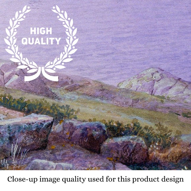 Inspiration Zitat Lila Blue Seascape Desk Mat Schreibtischunterlage (Von Creator hochgeladen)