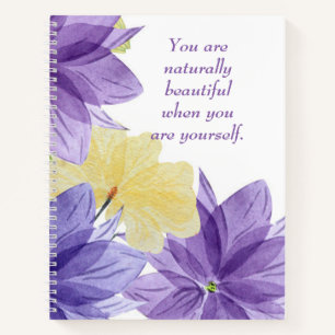 Inspiration Zitat Positive Affirmation Writer's Notizbuch