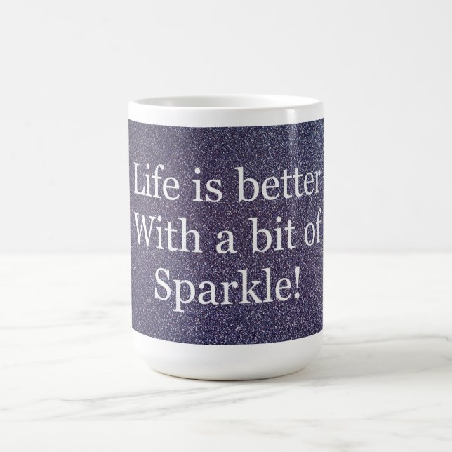 Inspiration-Zitat-Tasse Kaffeetasse (Mittel)