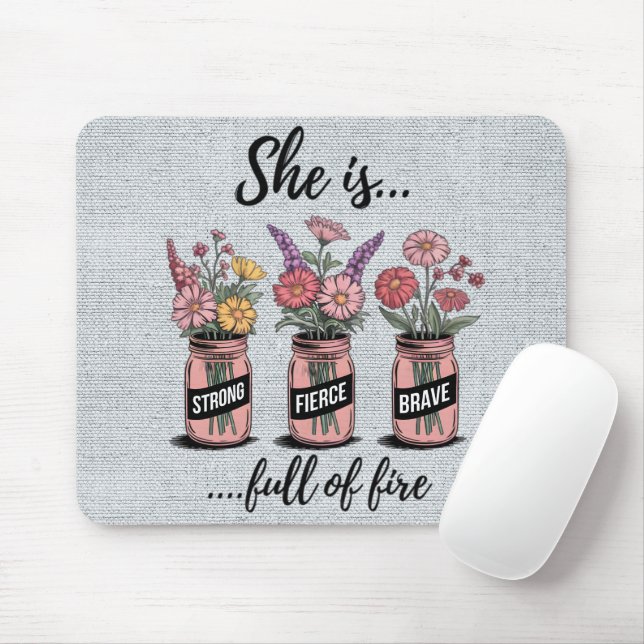 Inspiration/Zitate Mousepad (Mit Mouse)