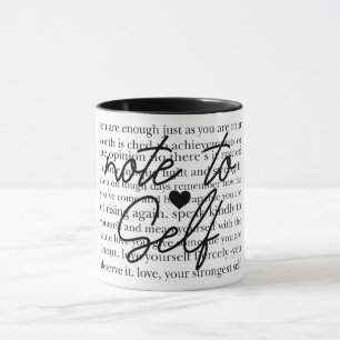 Inspiration zum Selbst Tasse