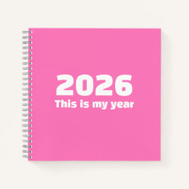 Inspirational 2026 Journal Spiral Notebook Notizbuch