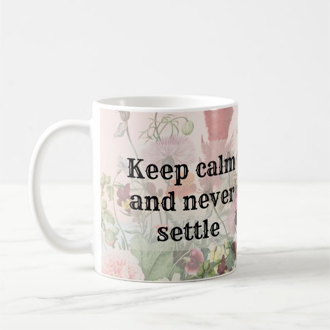 Inspirational and gratitude quote kaffeetasse (Links)