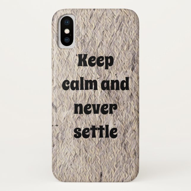 Inspirational and motivational phrase Case-Mate iPhone hülle (Rückseite)