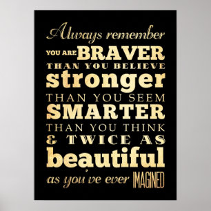 Inspirational Art -Dr Quote Poster