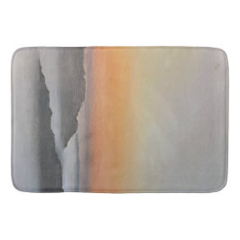 Inspirational Bath Mat | Ice Storm Sunrise Badematte