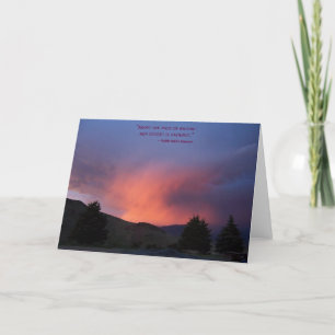 Inspirational Card: Nature is Patient Karte