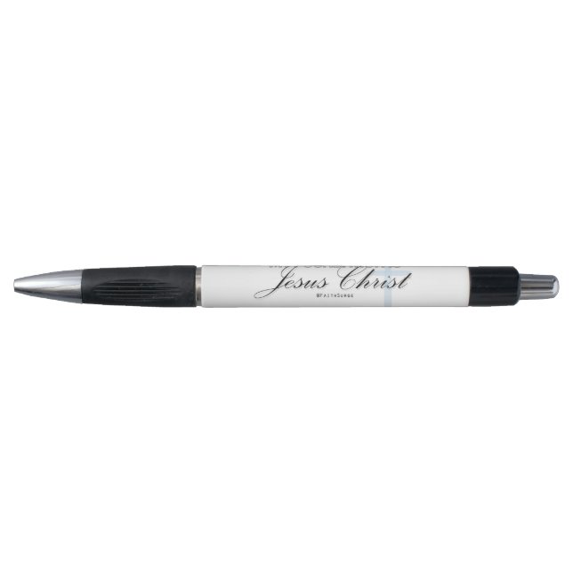 Inspirational christlicher Zitat-Stift über Jesus Kugelschreiber (Vorderseite)