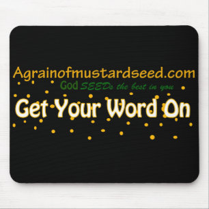 Inspirational christliches mousepad