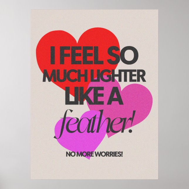 Inspirational Decorative Poster (Vorne)