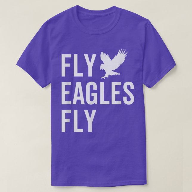 Inspirational Fly Eagles Fly T-Shirt Perfektes Ges (Design vorne)