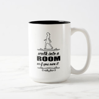Inspirational Frauen-Tasse Zweifarbige Tasse