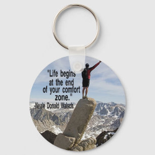Inspirational GebirgskletternSchlüsselanhänger Schlüsselanhänger