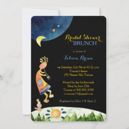 Inspirational Kokopelli Art Brautparty Brunch Einladung