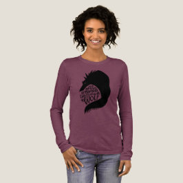 Inspirational Lupus Shirt – Live with the Wolf Typ
