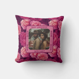 Inspirational Mr And Mrs Wedding Throw Pillow Kissen