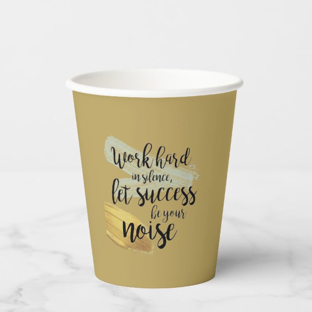 Inspirational mug pappbecher (Vorderseite)