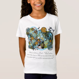 "Inspirational Quotes" Heben Sie die richtigen Tas T-Shirt