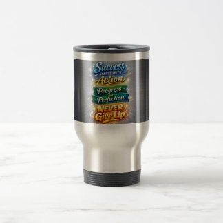 Inspirational Quotes Stainless Steel  Reisebecher