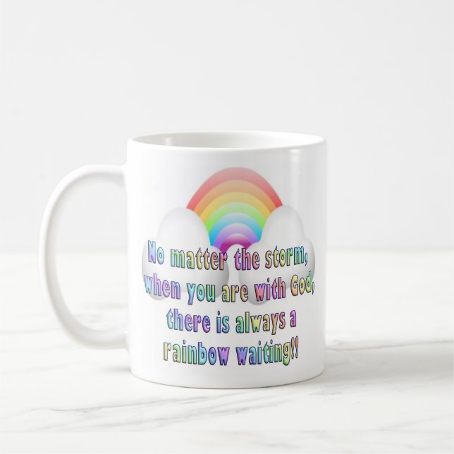 Inspirational religiöser kaffeetasse (Links)