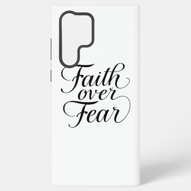 Inspirational Religious Hope Typography Samsung Galaxy Hülle (Rückseite)