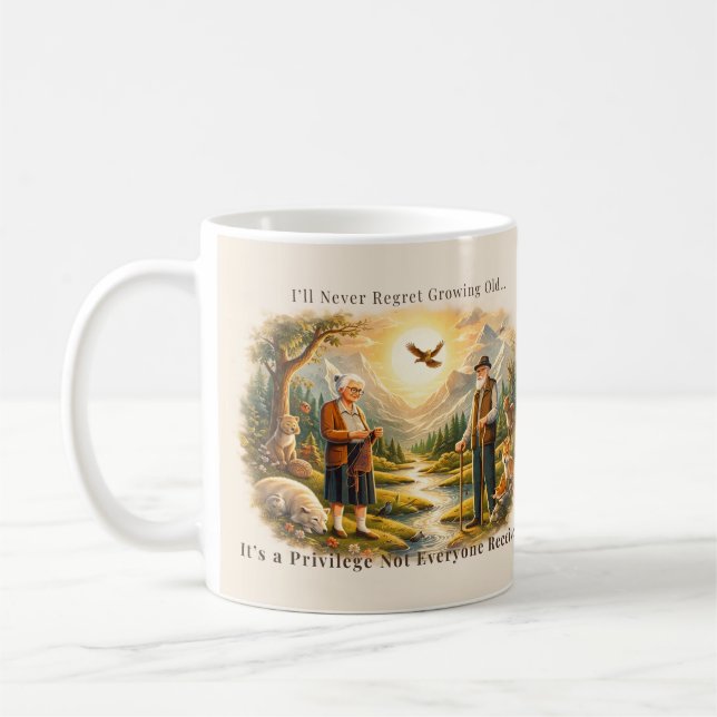 Inspirational Retirement Coffee Mug Kaffeetasse (Links)