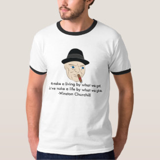 Inspirational Shirt Winston Churchill
