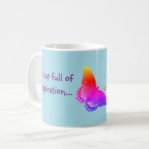 Inspirational Tasse - steigen Sie oben