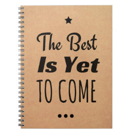 Inspirational u. motivierend Notizbuch, Notizblock