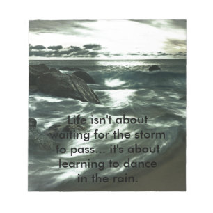 Inspirational und motivierend Zitate Notizblock